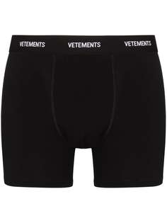 Vetements боксеры с логотипом
