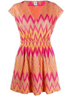 M Missoni платье-трапеция с вышивкой