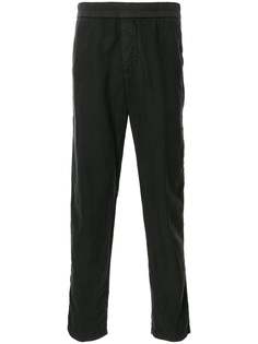 James Perse прямые брюки с эластичным поясом