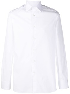 Ermenegildo Zegna рубашка узкого кроя