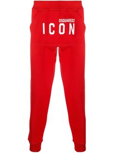 Dsquared2 спортивные брюки Icon с логотипом