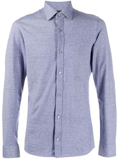 Z Zegna рубашка с длинными рукавами