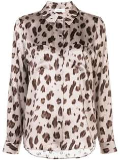 ANINE BING рубашка Vivienne с леопардовым принтом