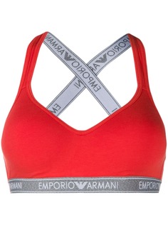 Emporio Armani бюстгальтер с логотипом