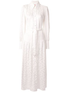 Manning Cartell длинное платье-рубашка с завязками