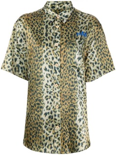 Han Kjøbenhavn рубашка с леопардовым принтом