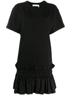 See by Chloé платье-футболка со складками