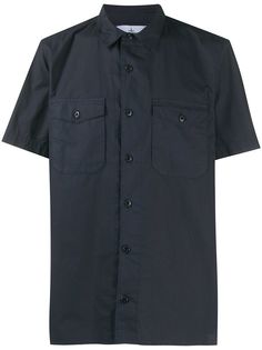 Stone Island поплиновая рубашка