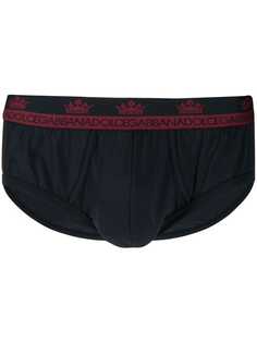 Dolce & Gabbana трусы-брифы с логотипом