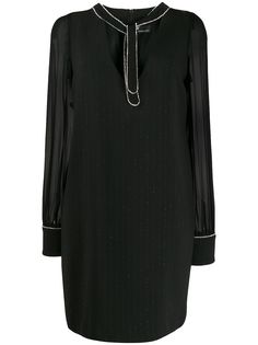 Ermanno Scervino платье в тонкую полоску