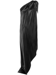 Mm6 Maison Margiela асимметричное платье на одно плечо