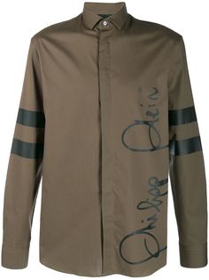 Philipp Plein рубашка Signature с логотипом
