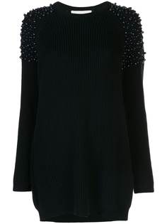 Michelle Mason платье-свитер с декором