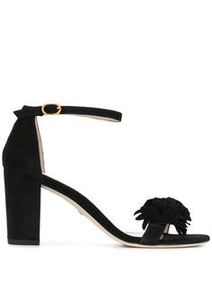Stuart Weitzman босоножки с цветочным декором