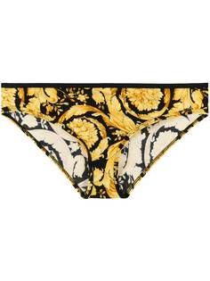 Versace трусы-брифы с принтом Barocco