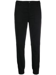 J Brand укороченные брюки кроя слим