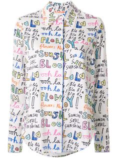 Mira Mikati Oh Lala print shirt