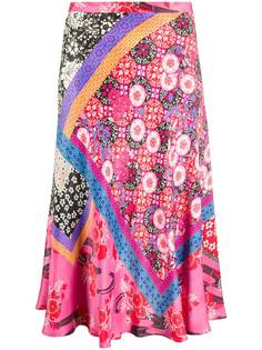 Pinko юбка с цветочным принтом