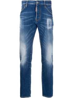 Dsquared2 джинсы кроя слим с эффектом потертости