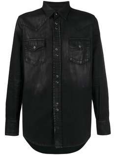 Saint Laurent рубашка в стиле вестерн