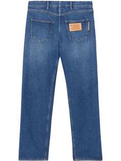 Burberry деконструированные джинсы