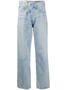 AGOLDE джинсы прямого кроя средней посадки