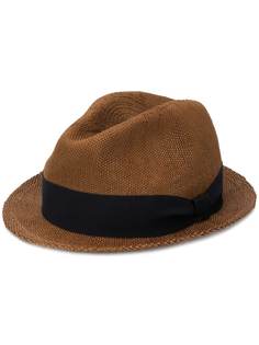 Eleventy плетеная фетровая шляпа