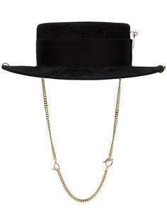 Ruslan Baginskiy шляпа с цепочкой