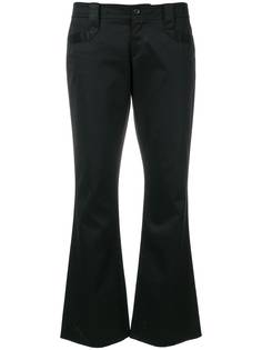 Gucci Pre-Owned расклешенные брюки