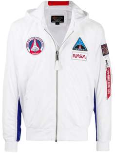 Alpha Industries куртка MA-1 TT NASA с капюшоном