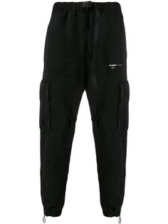 Off-White брюки карго Parachute