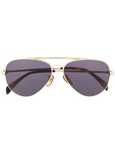 DAVID BECKHAM EYEWEAR солнцезащитные очки-авиаторы DB 1004/S