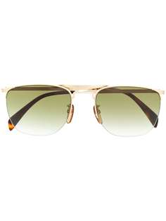 DAVID BECKHAM EYEWEAR солнцезащитные очки DB 1001/S в полуободковой оправе