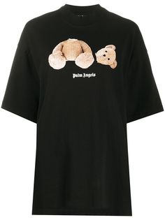 Palm Angels футболка оверсайз с принтом