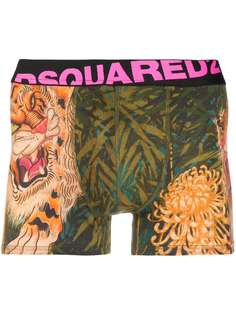 Dsquared2 боксеры с принтом Jungle Tiger