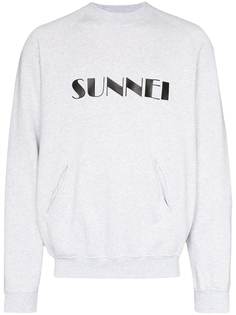 Sunnei logo print sweatshirt