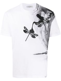 Valentino футболка с принтом Butterfly
