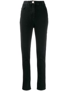 Balmain джинсы скинни с завышенной талией
