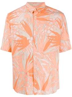 Saint Laurent рубашка с принтом Jungle Flower