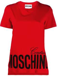 Moschino футболка с логотипом