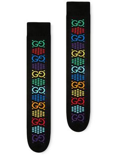 Gucci носки с принтом GG Psychedelic