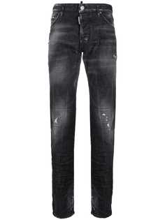 Dsquared2 джинсы с эффектом потертости