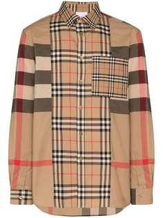 Burberry рубашка Tisdale в клетку Vintage Check