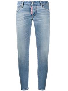 Dsquared2 укороченные джинсы кроя слим
