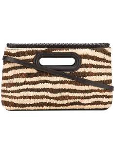 Michael Michael Kors клатч в полоску Rosalie