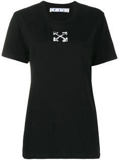 Off-White футболка с принтом