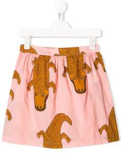 Mini Rodini юбка с изображением крокодила
