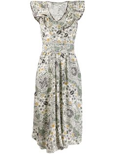 Isabel Marant Étoile платье Coraline с оборками