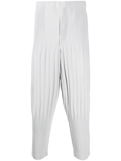 Homme Plissé Issey Miyake брюки строгого кроя