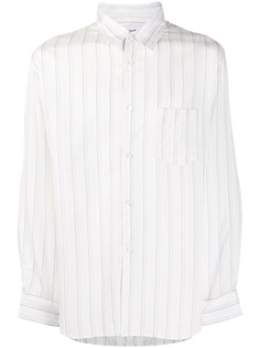 Comme Des Garçons Shirt полосатая рубашка с длинными рукавами